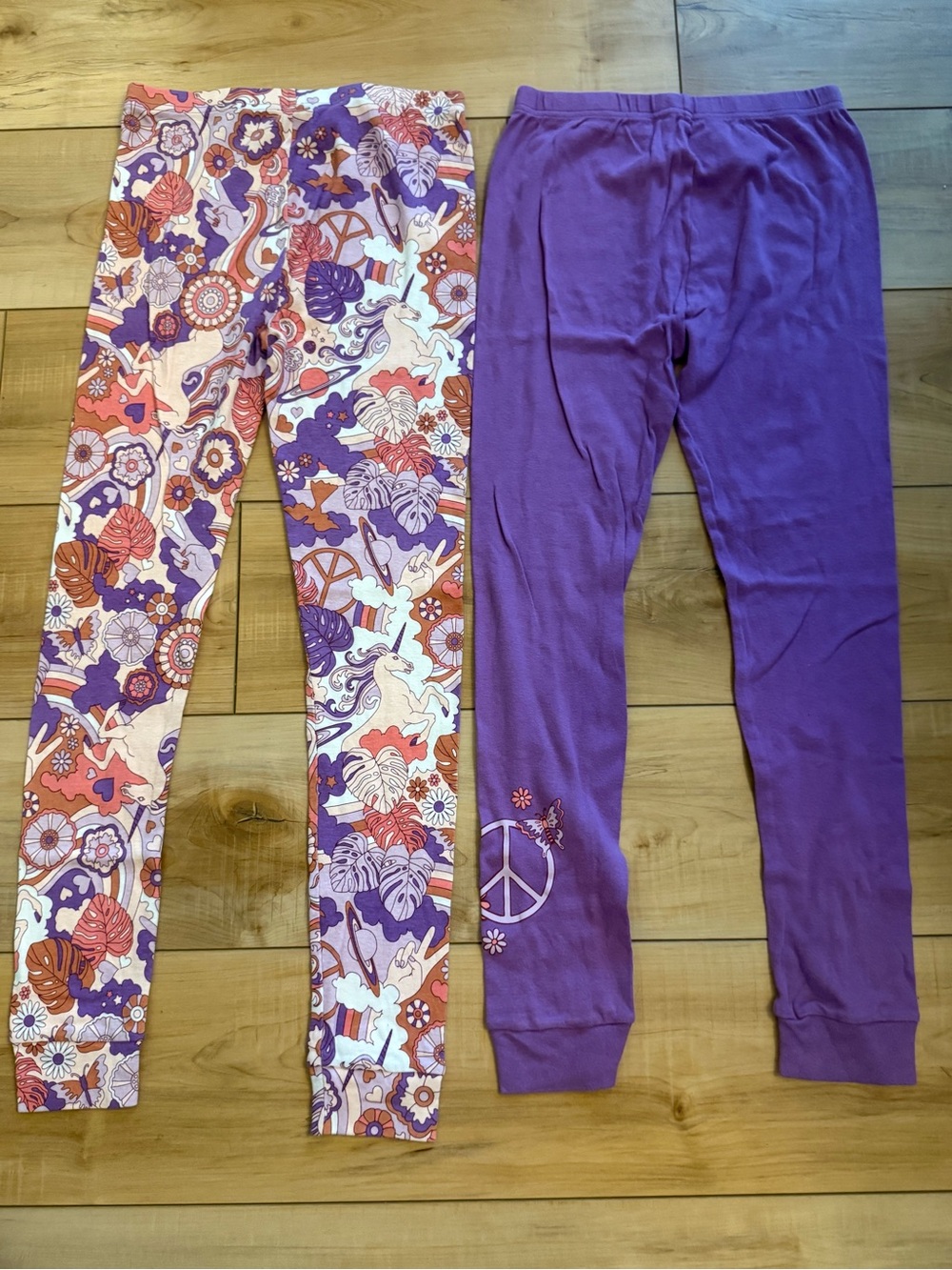 Carter's Purple and Cream Unicorn Pajama Set - 2 Pack - Picture 12 of 12